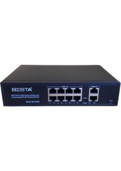 8 Port Gigabit Poe Switch 10/100/1000 Mbps BST820G