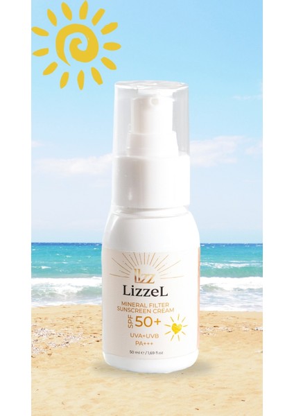 Mıneral Fılter Sunscreen Cream Spf 50+ Uva+Uvb Pa+++ Mineral Filitreli Güneş Kremi fiyatları