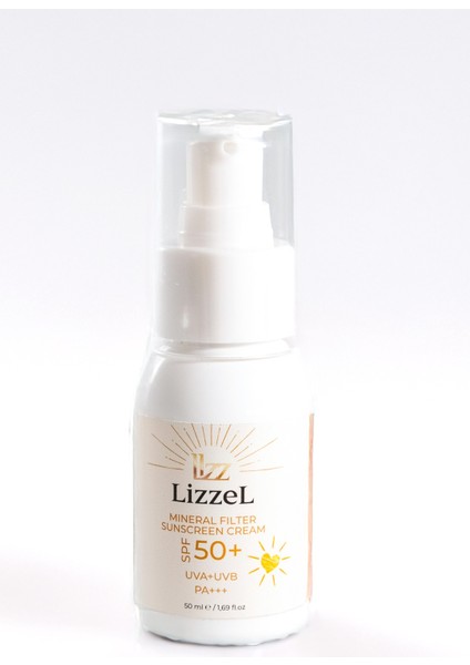 Mıneral Fılter Sunscreen Cream Spf 50+ Uva+Uvb Pa+++ Mineral Filitreli Güneş Kremi modelleri