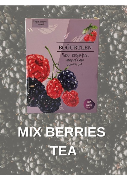 Doğal Böğürtlen Süzen Poşet Çay – 42’li Bitki Çayı fırsatları