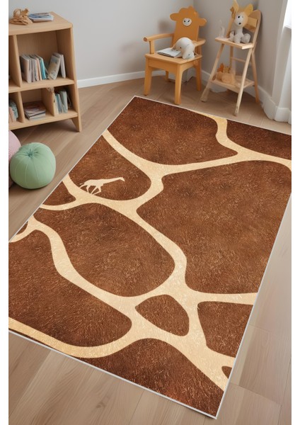 Dijital Baskı Doğal Temalı Kaymaz Taban Leke Tutmaz Makinada Yıkanabilir Salon Halısı ve Yolluk modelleri