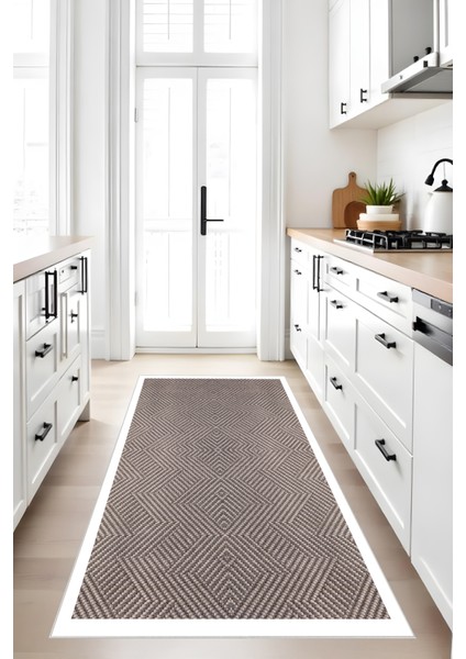 Dijital Baskı Yıkanabilir Kaymaz Taban Salon Halısı Mutfak Halısı Koridor Halısı – Modern Tasarım