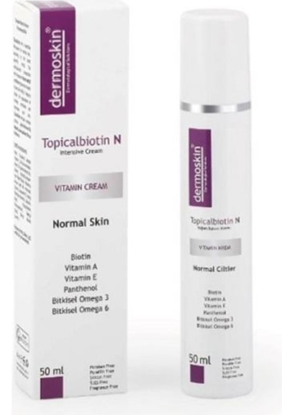Topicalbiotin N Normal Ciltler Için Bakım Kremi 50ML fiyatları