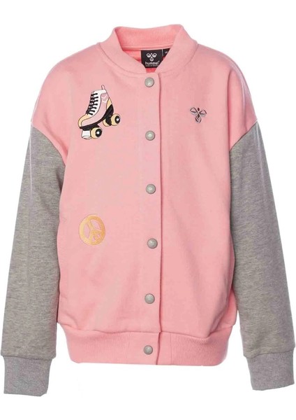 Dagnes Bomber Çocuk Fermuarlı Sweatshırt