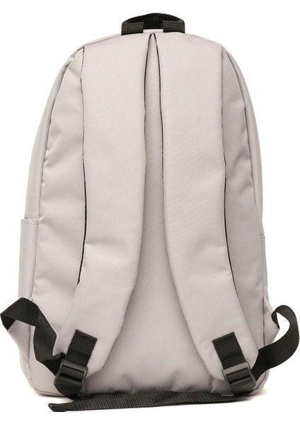 Ezos Sırt Çantası Gri Standart Boyut Dayanıklı Polyester 16 Lt Kapasite