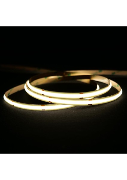 12V Cob Şerit LED 5 Metre Naturel Beyaz Işık | 320 Ledli | Adaptörlü Kullanıma Hazır | 12W/M IP20 fiyatları