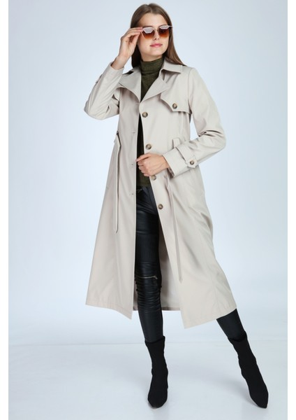 Veger Elit Tesettür Boy Bondit Trençkot indirimleri