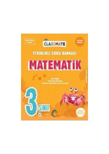 3. Sınıf Classmate Matematik Etkinlikli Soru Bankası