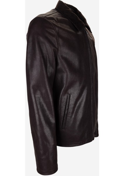 Erkek Hakiki Deri Kahverengi Mont 571 Rossı Erk Derımont Y25 Kahve Destroy fiyatları