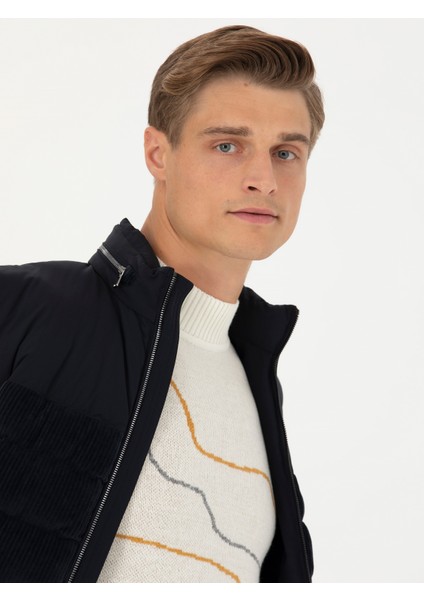 Erkek Lacivert Şişme Mont Yelek 50274460-VR033 modelleri