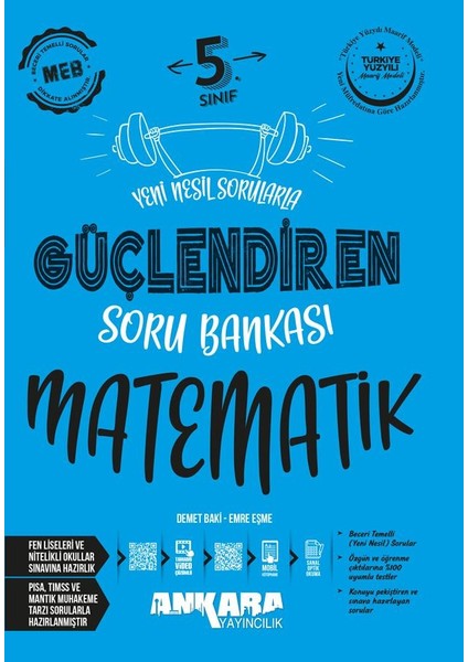 2025 5. Sınıf Matematik Güçlendiren Soru Bankası