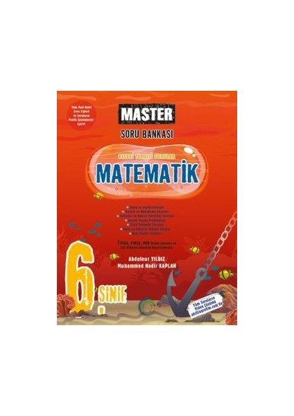 6. Sınıf Master Matematik Soru Bankası