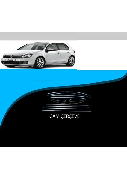 Kia Stonic Krom Cam Çıtası Tam Tur 10 Parça 2018 Model