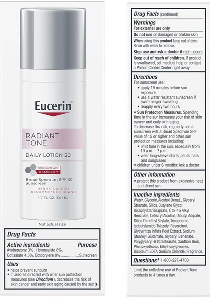 Radiant Tone SPF30 Koyu Leke Karşıtı Günlük Yüz Losyonu 50ML fiyatları