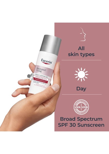 Radiant Tone SPF30 Koyu Leke Karşıtı Günlük Yüz Losyonu 50ML fırsatları