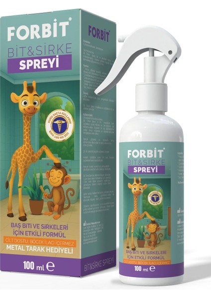Forbit Bit ve Sirke Spreyi 100 ml