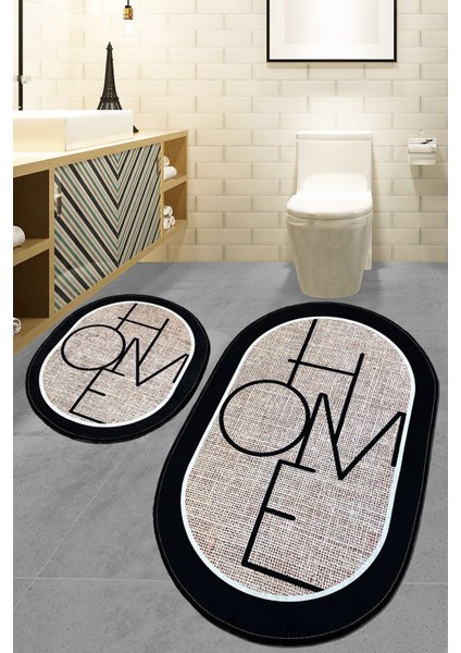 Mohe 2'li Set Banyo Halısı Djtbanyo fırsatları