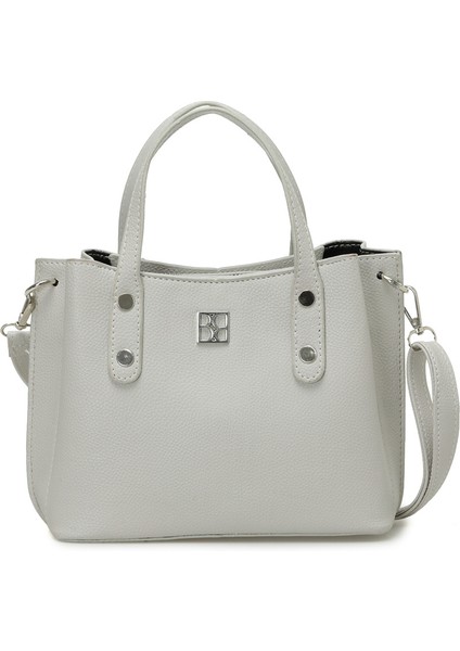 Ntrl Prm Ckgz El 5pr Grı Kadın El Çantası