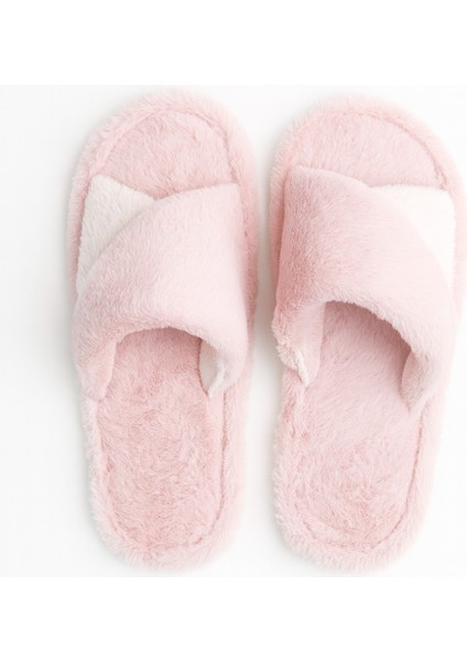 Softıe Çapraz Kadın Ev Terliği Kışlık Terlik Sessiz Taban modelleri