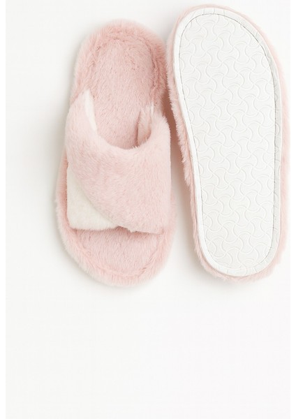 Softıe Çapraz Kadın Ev Terliği Kışlık Terlik Sessiz Taban indirimleri