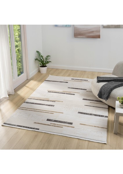 Sahra Serisi Kalın Akrilik Dokuma Salon Mutfak Koridor Kesme Yolluk Dokuma makine halısı