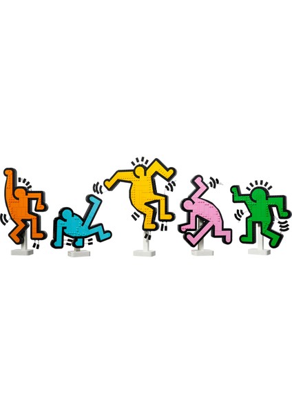 ® Art Keith Haring – Dans Eden Figürler 31216 - Yetişkinler Için Koleksiyonluk Yaratıcı Model Yapım Seti (1773 Parça) fiyatları