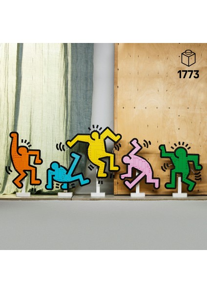 ® Art Keith Haring – Dans Eden Figürler 31216 - Yetişkinler Için Koleksiyonluk Yaratıcı Model Yapım Seti (1773 Parça) indirimleri
