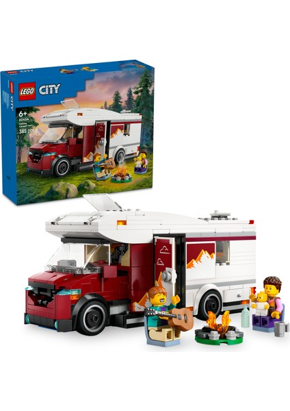® City Tatil Macera Karavanı 60454 - 6 Yaş & Üzeri Çocuklar için Yaratıcı Oyuncak Yapım Seti (385 Parça)