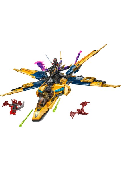 ® NINJAGO® Ras ve Arin'in Süper Fırtına Jeti 71833 - 8 Yaş & Üzeri Çocuklar için Yaratıcı Oyuncak Yapım Seti (510 Parça) fiyatları