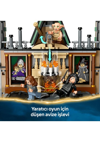 ® Harry Potter™ Malfoy Malikanesi 76453 - 10 Yaş & Üzeri Çocuklar için Yaratıcı Oyuncak Yapım Seti (1601 Parça)