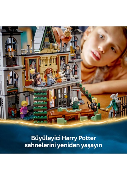 ® Harry Potter™ Malfoy Malikanesi 76453 - 10 Yaş & Üzeri Çocuklar için Yaratıcı Oyuncak Yapım Seti (1601 Parça)