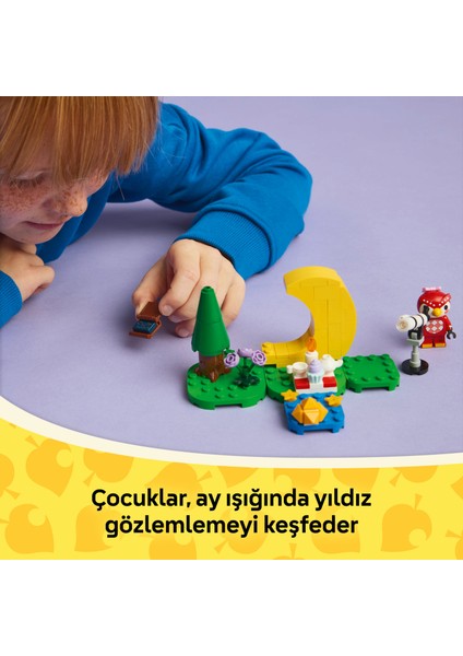 ® Animal Crossing™ Celeste ile Yıldız Gözlemleme 77053 - 6 Yaş & Üzeri Çocuklar için Yaratıcı Oyuncak Yapım Seti (78 Parça)