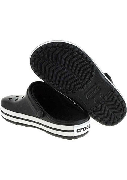 Crocband Unisex Siyah Günlük Terlik Kaymaz Tabanlı Bahçe ve Plaj Kullanımına Uygun