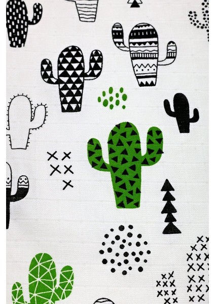 Müslin Kundak Havlu Minicik Kaktüs Bahçesi