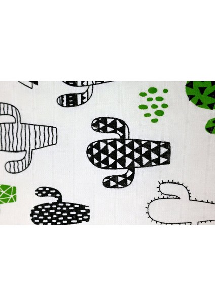 Müslin Kundak Havlu Minicik Kaktüs Bahçesi