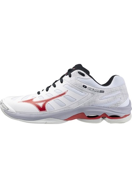 Wave Voltage 2 Unisex Voleybol Ayakkabısı Beyaz / Kırmızı