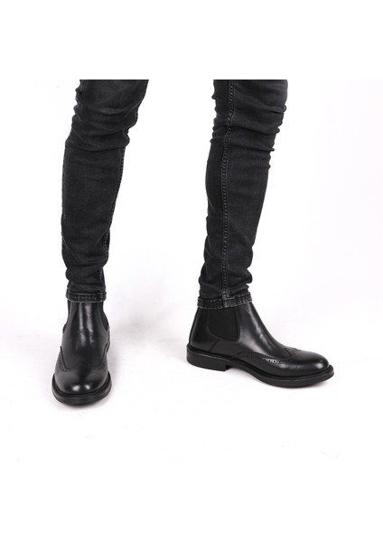 Hakiki Deri Erkek Günlük Bot modelleri