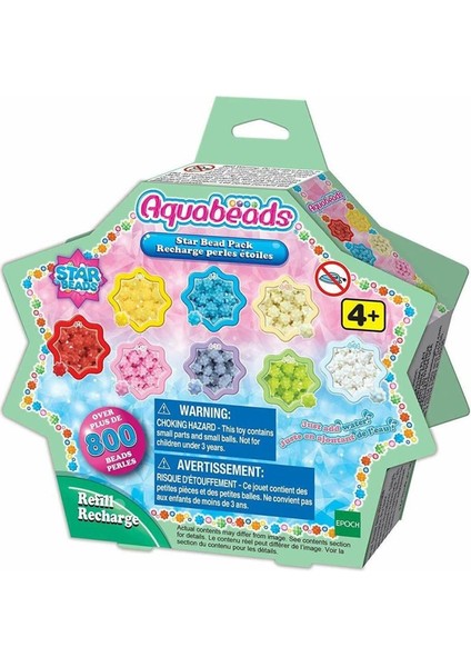 Nessiworld 31603 Aquabeads Star Bead Yedek Boncuk Paketi / Epoch / +4 Yaş