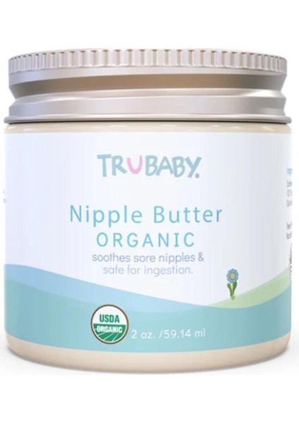Trubaby Organic Göğüs Ucu Kremi 59.14 ml - Diş Beyazlatıcı Köpük Hediye