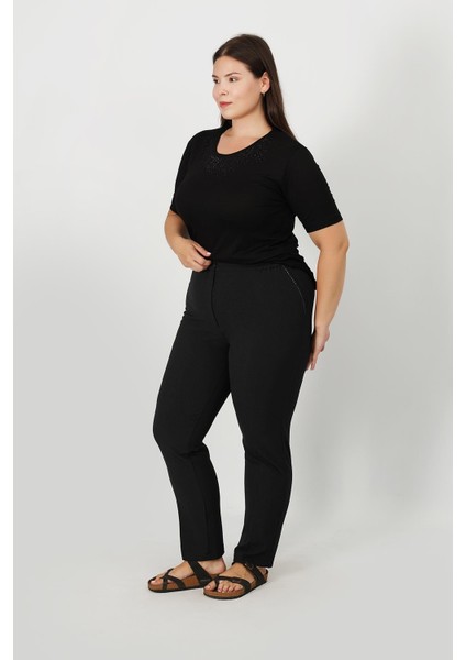 Kumaş Pantolon Esnek Düğmeli Belden Lastikli fiyatları