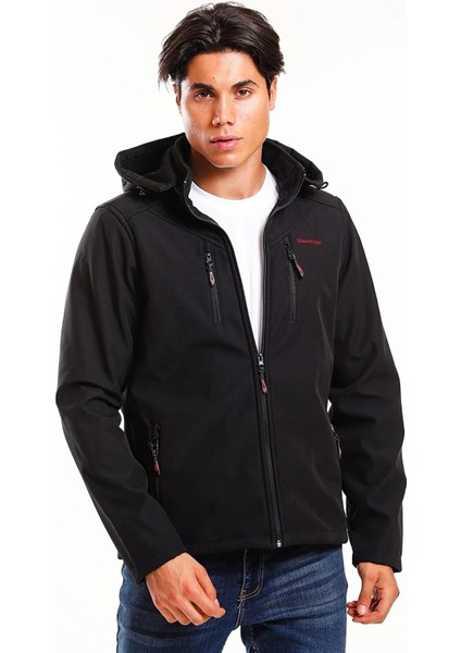 HA-YUN Erkek Mont & Kaban Siyah