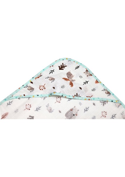 Müslin Kundak Havlu Minicik Orman Dostları