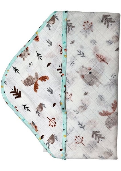 Müslin Kundak Havlu Minicik Orman Dostları