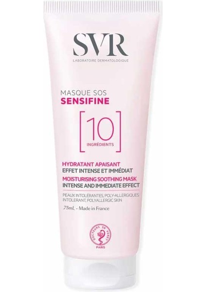 Sensifine Soothing Hydrating Sos Masks 75ML