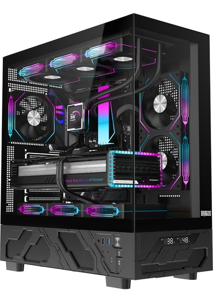 DRX7609 I7 12700KF 32GB Ddr5 Ram 1tb M2 Nvme SSD 12GB RTX5070 Oyuncu Hazır Sistem