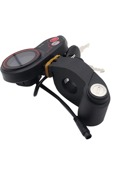 Kugoo M4 Elektrikli Scooter Için Elektrikli Kapı Kilidi Anahtarı Ile TF-100 LCD Ekran Göz Kavrağı Metre Gösterge Tablosu 6pin Anahtarı (Yurt Dışından) fırsatları