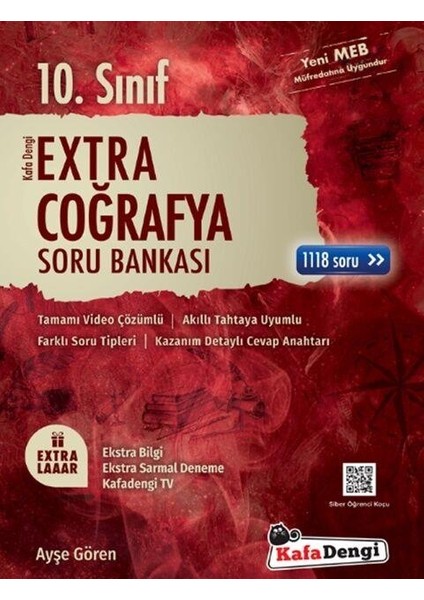 10.Sınıf Extra Coğrafya Soru Bankası