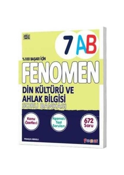 2025 7. Sınıf A-B Serisi Din Kültürü Konu Özetli Soru Bankası