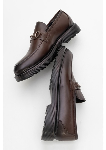 %100 Hakiki Deri, Kalın Tabanlı, Iç Dış Deri Erkek Ayakkabı fırsatları