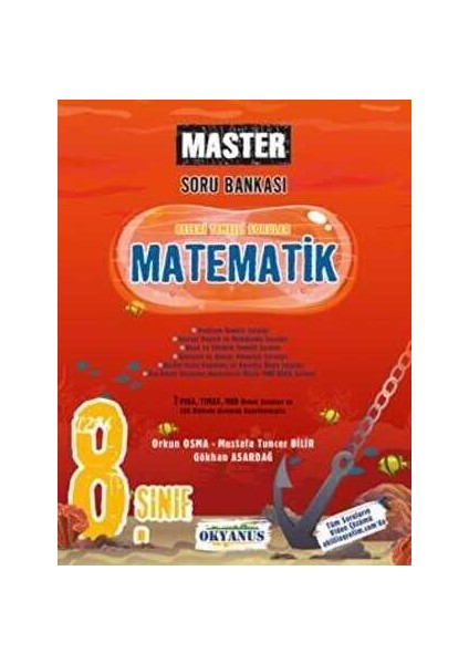 8. Sınıf Matematik Soru Bankası Master Serisi
